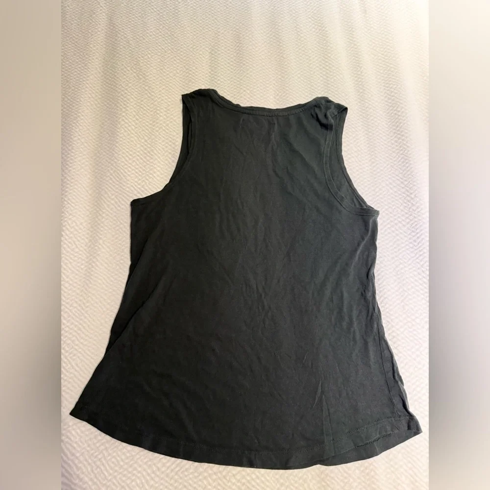 Spiritual Gangster olive LOVE Palm Print Tank Top size Medium - Picture 2 of 4